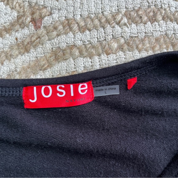 3/$20☀ Josie by Josie Natori Henley Pajama Top - Picture 6 of 8